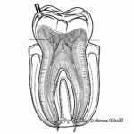 Human Dental Anatomy Coloring Pages for Dental Students 4