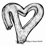 Innovative Valentine's Day Alphabet Coloring Pages 2
