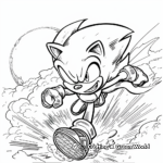 Intense Sonic Boom Sky Battles Coloring Pages 3