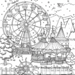Interactive Carnival Games Coloring Pages 3
