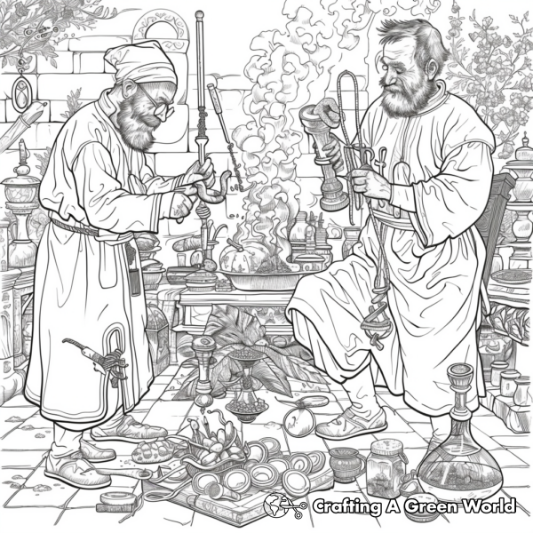 Renaissance Coloring Pages - Free &amp; Printable!