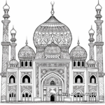 Intricate Eid Patterns Coloring Pages for Adults 2
