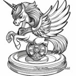 Intricate Pegasus Beyblade Coloring Pages 4