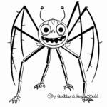 Jovial Multi-Legged Monster Coloring Pages 4