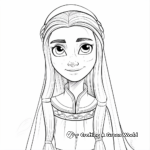 Kid-Friendly Joan of Arc Coloring Pages for Children 3