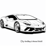 Lamborghini Logo Coloring Pages 1