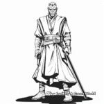 Legendary Jedi Masters Coloring Pages 2