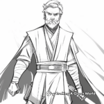 Legendary Jedi Masters Coloring Pages 3