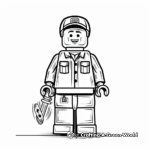 Lego Animal Trainer Coloring Pages 2