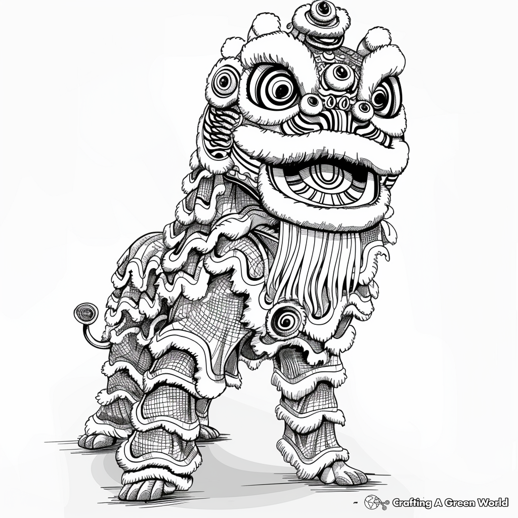 Lunar New Year Coloring Pages Free Printable 