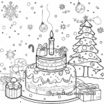 Lovely New Year Celebration Coloring Pages 3