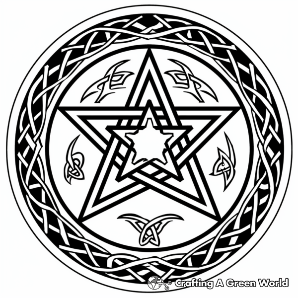 Pagan Coloring Pages - Free &amp; Printable!