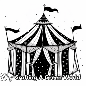 Carnival Coloring Pages - Free &amp; Printable!