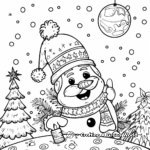 Merry Christmas Themed Coloring Pages 2