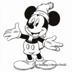 Mickey's Christmas Carol Coloring Pages 2