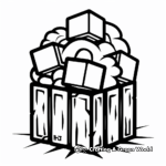 Minecraft TNT Logo Coloring Pages 2