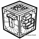 Minecraft TNT Logo Coloring Pages 3