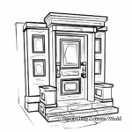 Modern Roblox Door Coloring Pages 4