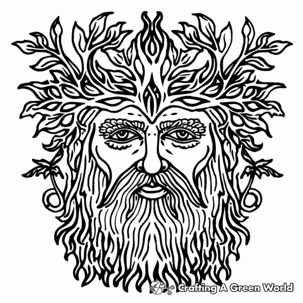 Pagan Coloring Pages - Free &amp; Printable!
