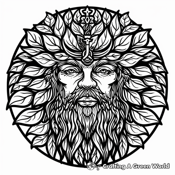 Pagan Coloring Pages - Free &amp; Printable!
