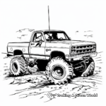 Off-Road Monster Truck Coloring Pages 3