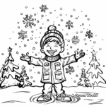 Peace and Joy: Holiday Message Coloring Pages 2