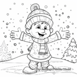 Peace and Joy: Holiday Message Coloring Pages 4