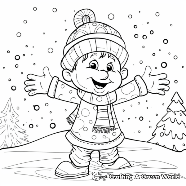 Happy Holidays Coloring Pages - Free & Printable!