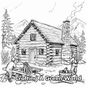 Pioneers Coloring Pages - Free &amp; Printable!