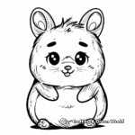 Playful Chibi Animals Coloring Pages 3