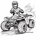 Racing Go-Kart Coloring Pages 3