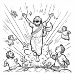 Religious Themed Transfiguration Coloring Pages 2
