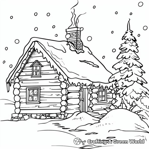 Old-fashioned Christmas Coloring Pages - Free & Printable!