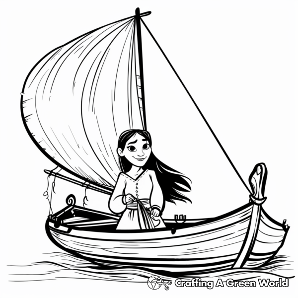 Sacagawea Coloring Pages - Free &amp; Printable!