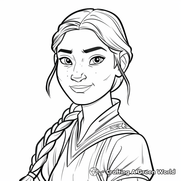 Sacagawea Coloring Pages - Free &amp; Printable!