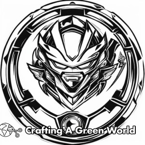 Beyblade Coloring Pages - Free &amp; Printable!