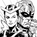 Spectacular X-Men Team Coloring Pages 4