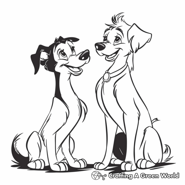 Cute Disney Coloring Pages - Free & Printable!