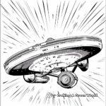 Star Trek Spaceship Coloring Pages 1