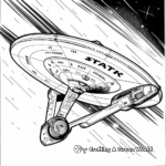 Star Trek Spaceship Coloring Pages 4
