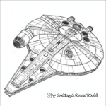 Star Wars Spaceship Coloring Pages 3