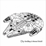 Star Wars Spaceship Coloring Pages 4