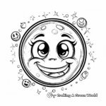 Sticker Emoji Coloring Sheets for All Ages 4