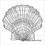 Summer Vibes: Beachside Seashell Coloring Pages 4