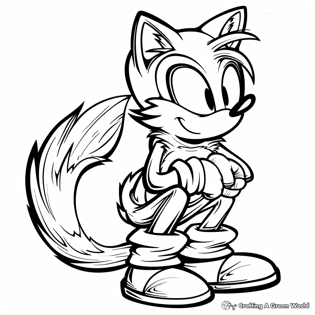 Coloring Page Sonic X Coloring Page Sonic X