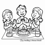 Thanksgiving Hymns Coloring Pages 2