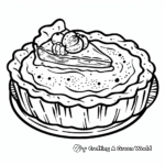 Thanksgiving Pumpkin Pie Coloring Pages for Preschool 4