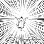 The Bright Light of Transfiguration Coloring Pages 3