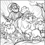 The Divine Guidance Coloring Pages 3