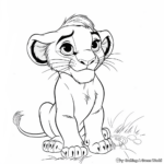The Lion King Themed Coloring Pages 2